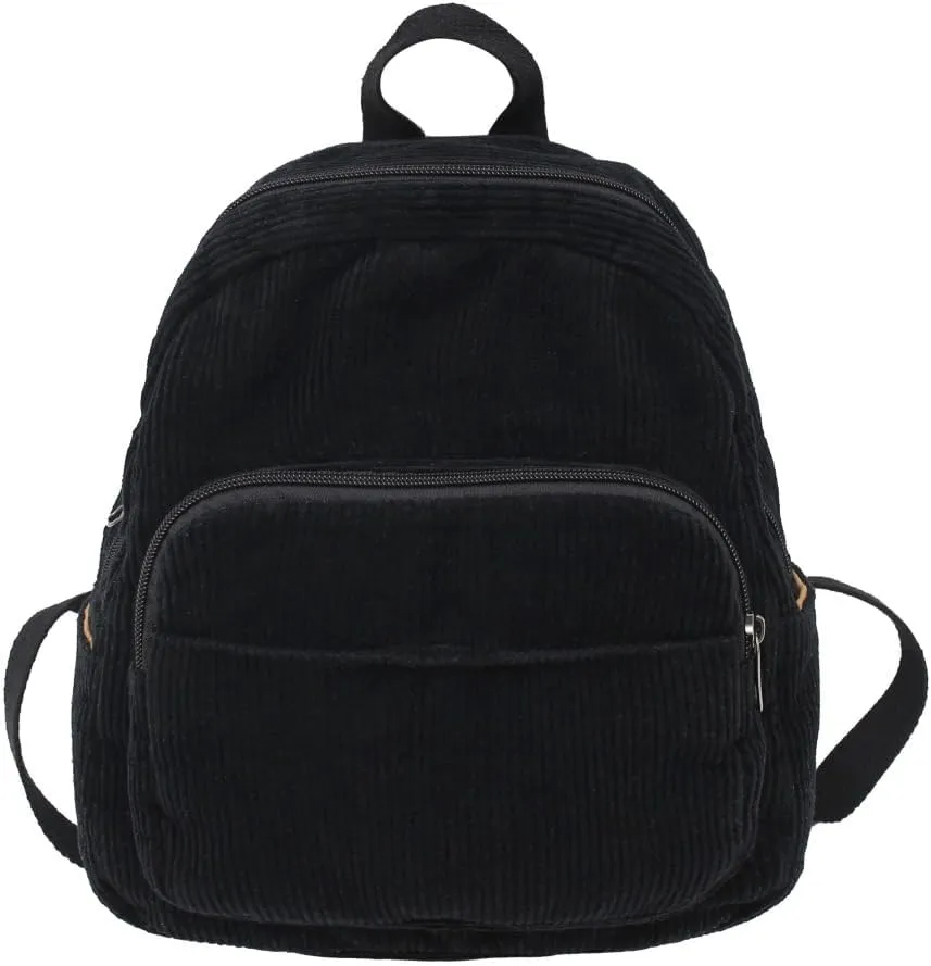 MaxxCloud Vintage Denim Laptop Backpack Casual Canvas Daypack Handbag Purse Lightweight Rucksack Shoulder Bag