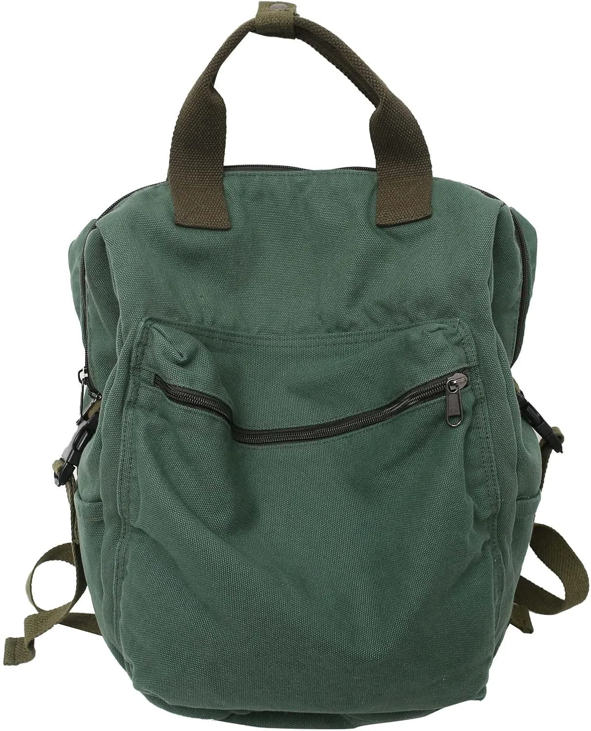 MaxxCloud Vintage Denim Laptop Backpack Casual Canvas Daypack Handbag Purse Lightweight Rucksack Shoulder Bag