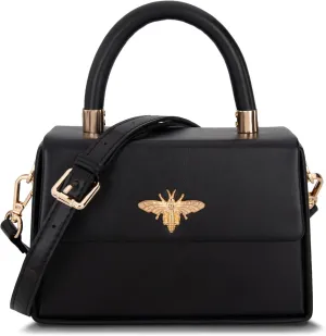Milan Chiva Small Top Handle Purses for Women Mini Satchel Crossbody Bag Elegant Square Bag