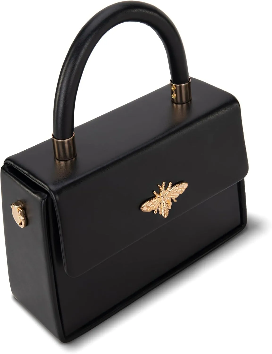 Milan Chiva Small Top Handle Purses for Women Mini Satchel Crossbody Bag Elegant Square Bag