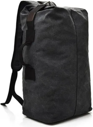 Military Duffel Bag Top Load Double Strap Canvas Backpack Army Travel Big Size
