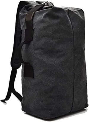 Military Duffel Bag Top Load Double Strap Canvas Backpack Army Travel Big Size,Large Capacity Travel Climbing Bag