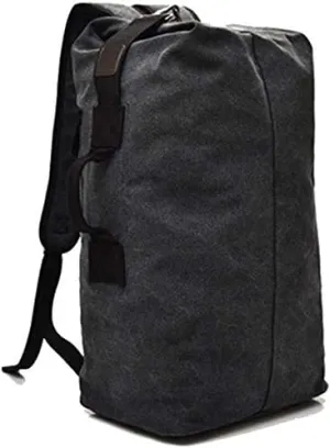 Military Duffel Bag Top Load Double Strap Canvas Backpack Army Travel Big Size,Large Capacity Travel Climbing Bag