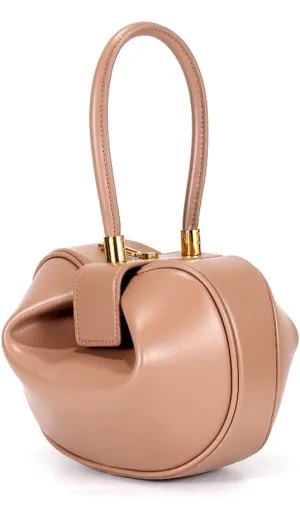 Mn&Sue Fashion Designer Women's Genuine Leather Top Handle Handbag Evening Bag Party Prom Wedding Purse