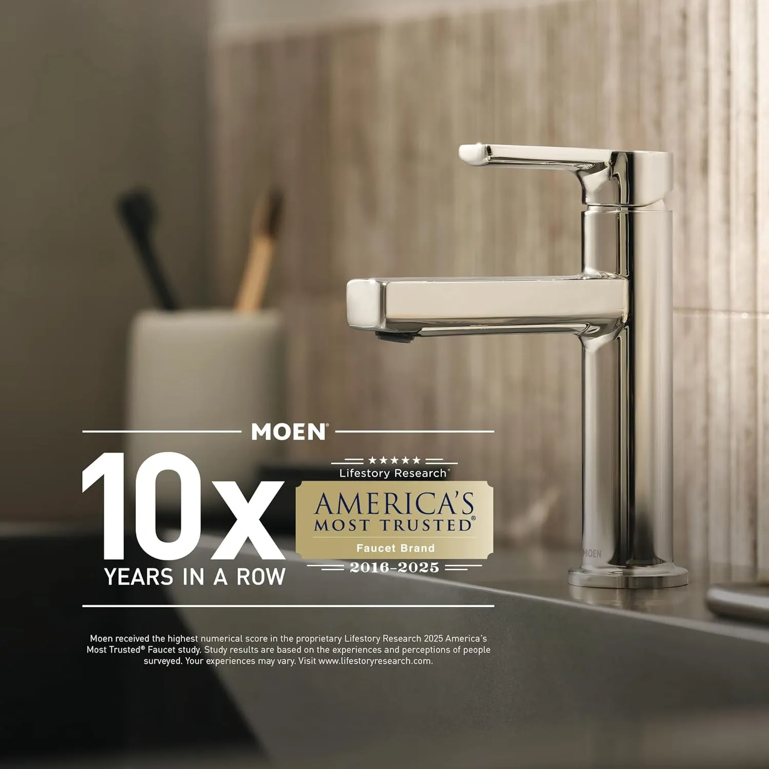 Moen Idora Matte Black Two-Handle Centerset Bathroom Sink Faucet with Drain Assembly, 84115BL