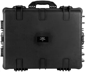 Monoprice Weatherproof Hard Case - 26 x 20 x 14 Inches, With Wheels and Customizable Foam, Shockproof, IP67, Ultraviolet And Impact Resistant Material, Black - Pure Outdoor Collection, 82.2 Liter