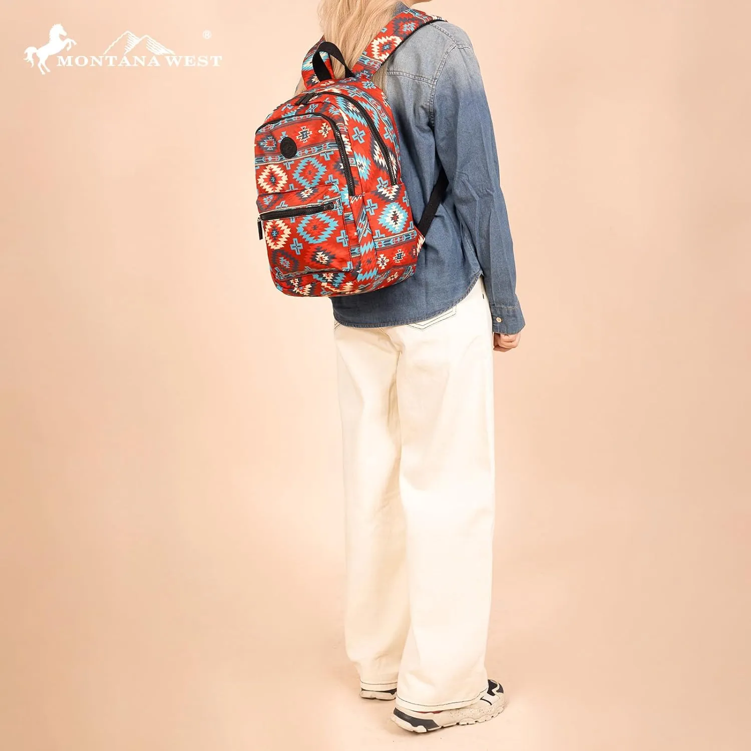 Montana West Backpack for Women Western Travel Backpack Purse Casual Daypack for Laptop College