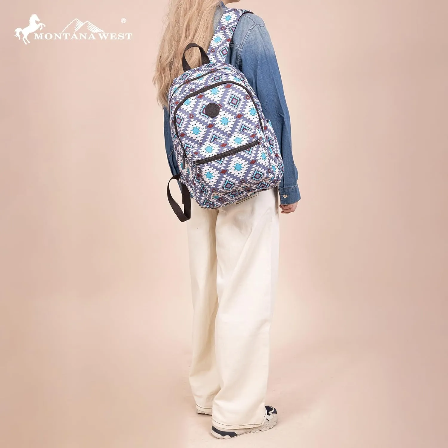 Montana West Backpack for Women Western Travel Backpack Purse Casual Daypack for Laptop College