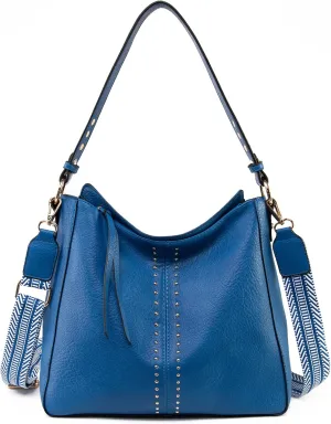 Montana West Medium Hobo Bags for Women Top Handle Satchel Shoulder Purse Bucket Handbag