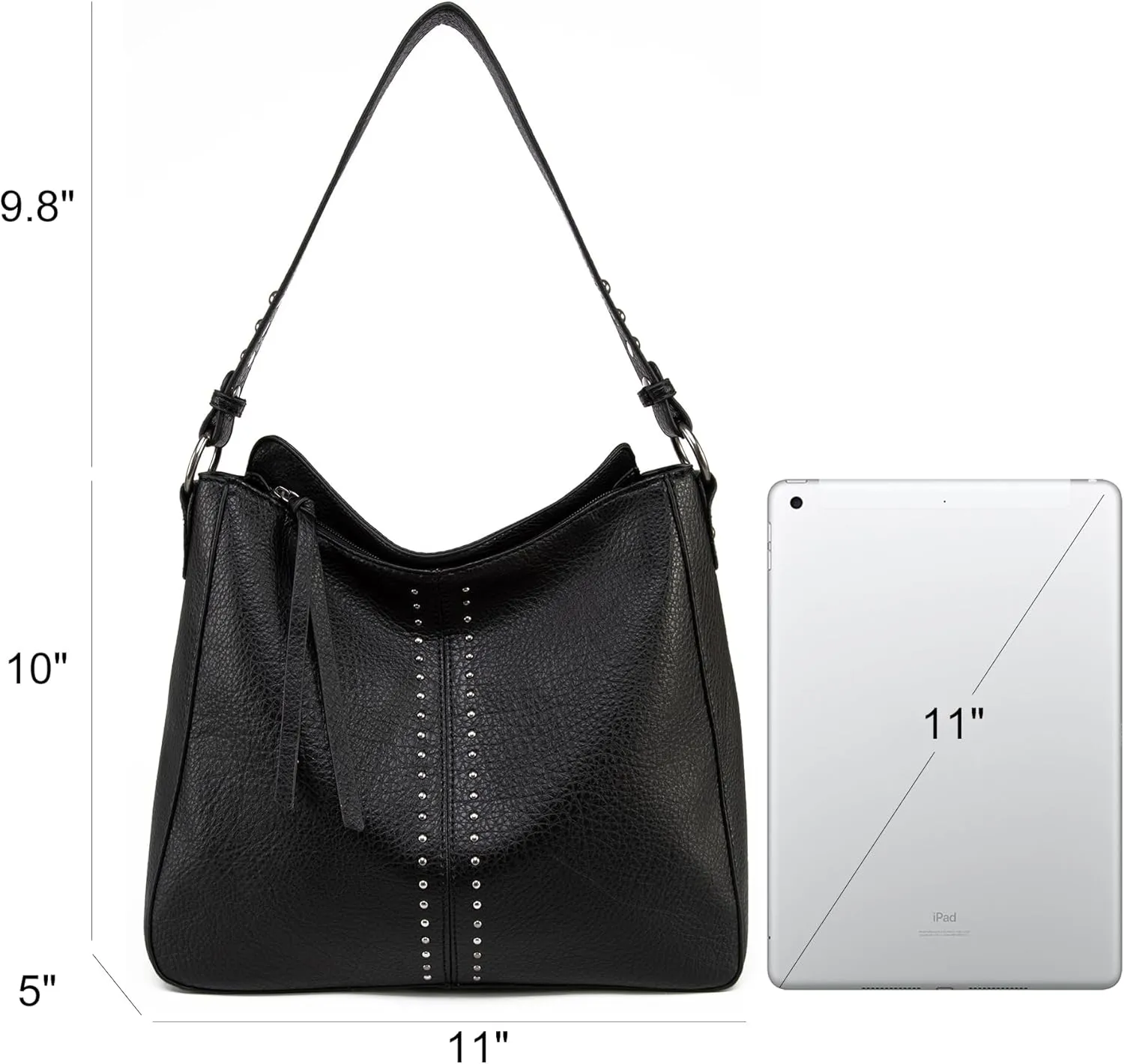 Montana West Medium Hobo Bags for Women Top Handle Satchel Shoulder Purse Bucket Handbag