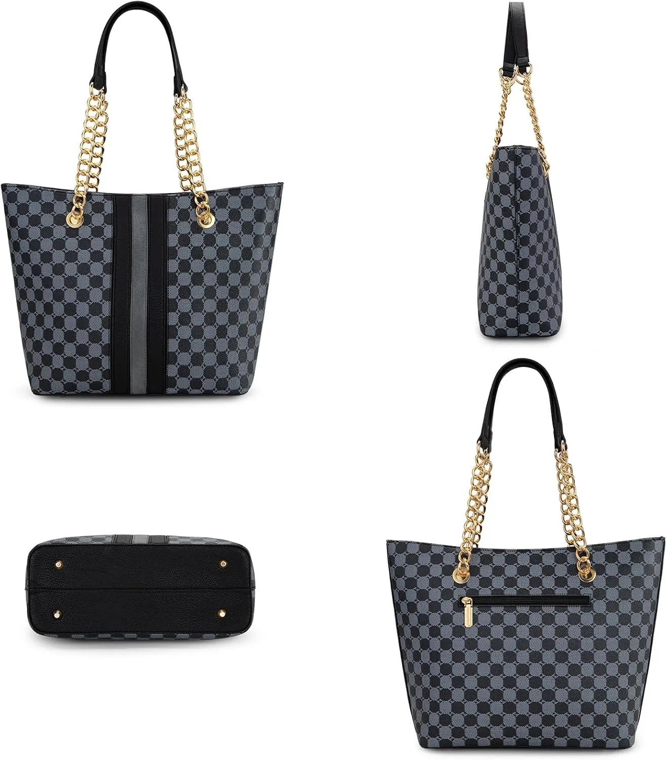 Montana West Tote Bag for Women Chain Top-handle Handbags