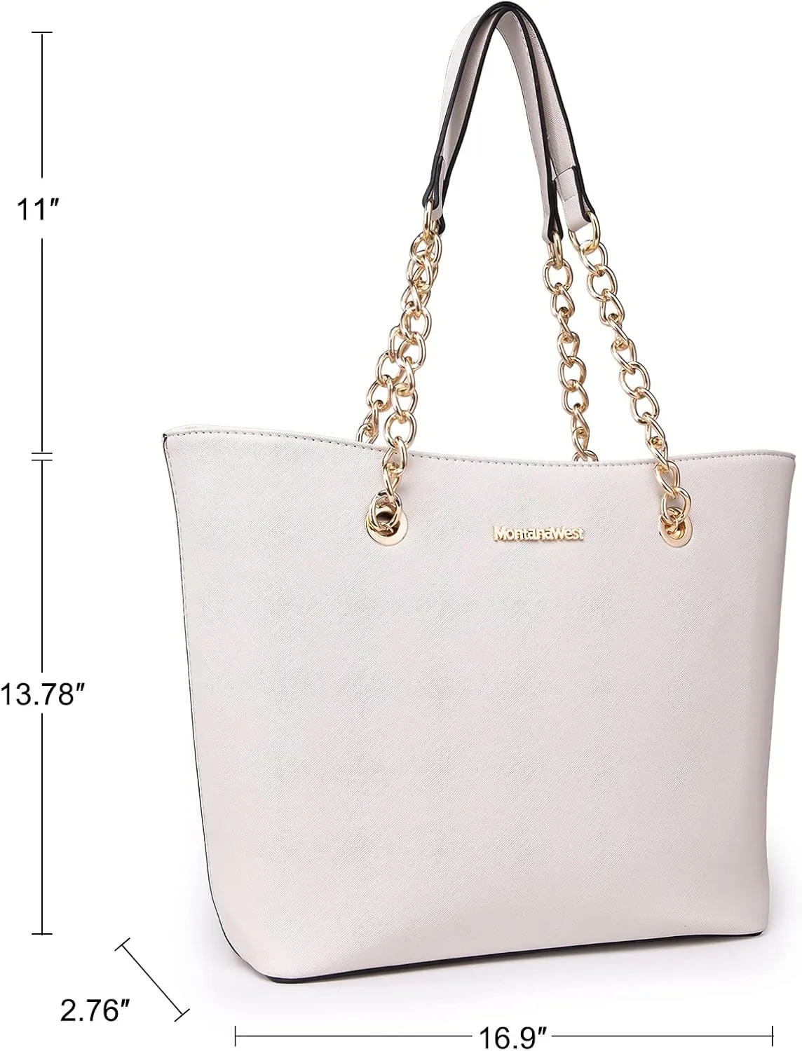 Montana West Tote Bag for Women Chain Top-handle Handbags