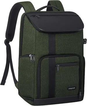MOSISO Camera Backpack, DSLR/SLR/Mirrorless Large Men/Women Photography Camera Bag Case with 17.3 inch Laptop Compartment&Tripod Holder&Rain Cover Compatible with Canon/Nikon/Fuji/Laptop, Olive Green