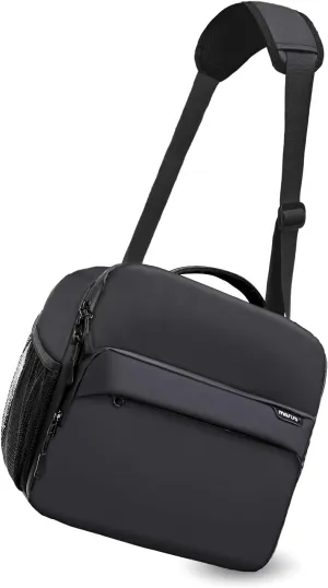 MOSISO Camera Bag, Camera Shoulder Bag for Photographers, Waterproof Camera Bags for DSLR/SLR/Mirrorless Cameras, Full Open Padded Camera Bag with Tripod Holder&Rain Cover for Canon/Nikon/Sony, Black