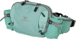 Mountainsmith Epic Lumbar Small Waist and Fanny Pack, Running, Hiking, Cycling, Travel, and Outdoor Sport Activities with Dual Water Bottle Pockets, Cascade Teal