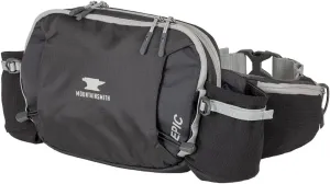 Mountainsmith Epic Lumbar Small Waist and Fanny Pack, Running, Hiking, Cycling, Travel, and Outdoor Sport Activities with Dual Water Bottle Pockets, Heritage Black