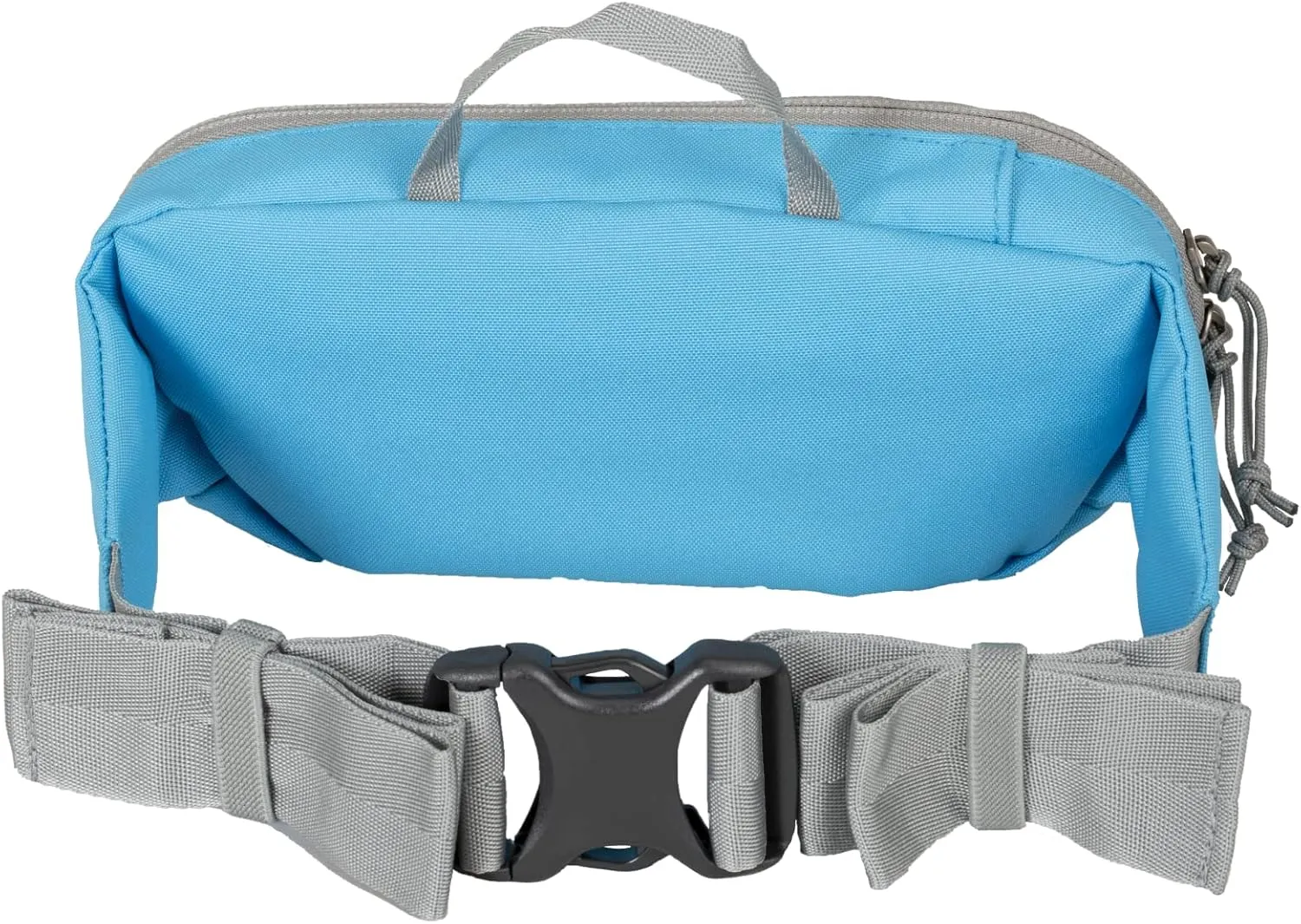 Mountainsmith Groove Lumbar Waist Fanny Hip Pack, Running, Hiking, Travel, Dog-Walking, Outdoor Activities with 2-way Zippered Pocket, Cyan Blue