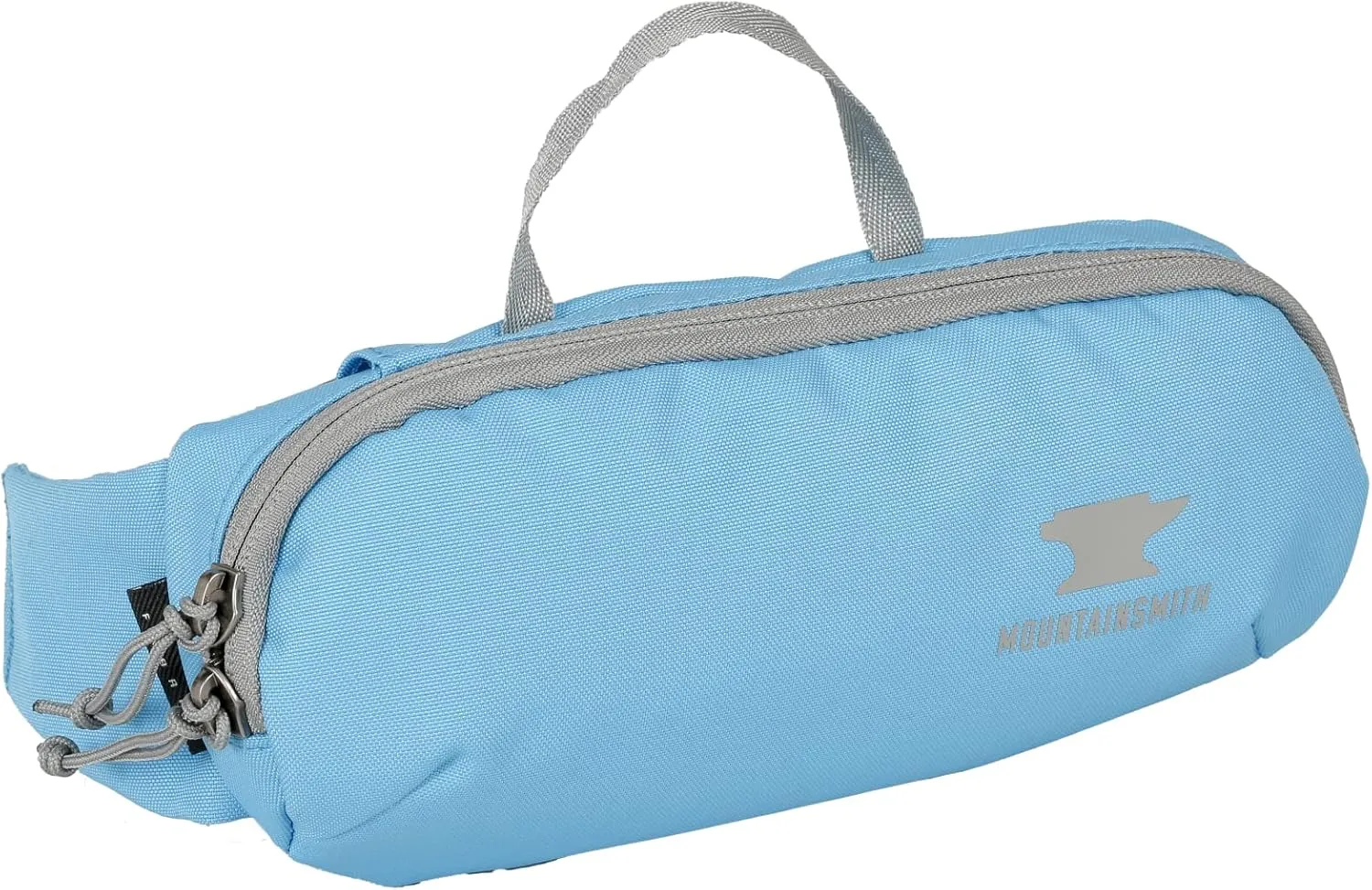 Mountainsmith Groove Lumbar Waist Fanny Hip Pack, Running, Hiking, Travel, Dog-Walking, Outdoor Activities with 2-way Zippered Pocket, Cyan Blue