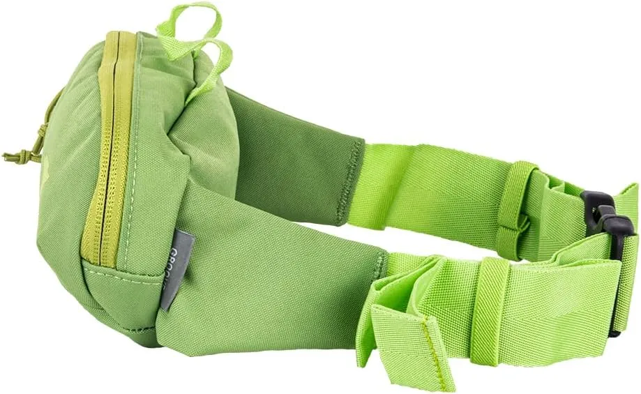 Mountainsmith Groove Lumbar Waist Fanny Hip Pack, Running, Hiking, Travel, Dog-Walking, Outdoor Activities with 2-way Zippered Pocket, Meadow Green