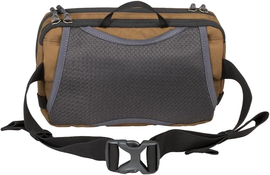 Mountainsmith Timber Lumbar Waist pack, Fly Fishing Fanny Pack and Tackle Storage Hip Bag, Hunting, and Outdoor Sport Activities, Coyote Brown