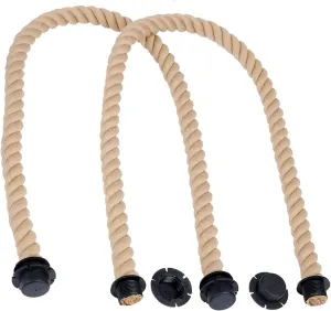 MRMIMI Practical Rope Handle & PU Straps Replacement for Obag Canvas Rubber Bag EVA Tote Handbags Repair Purse Accessories