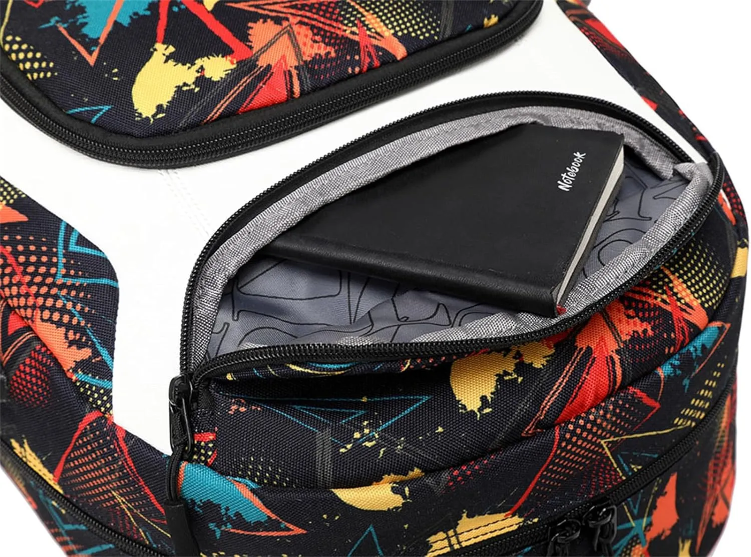 Multifunction USB Hiking Backpack The Cars Novelty Printed Bookbag-Lightweight Sturdy Knapsack for College