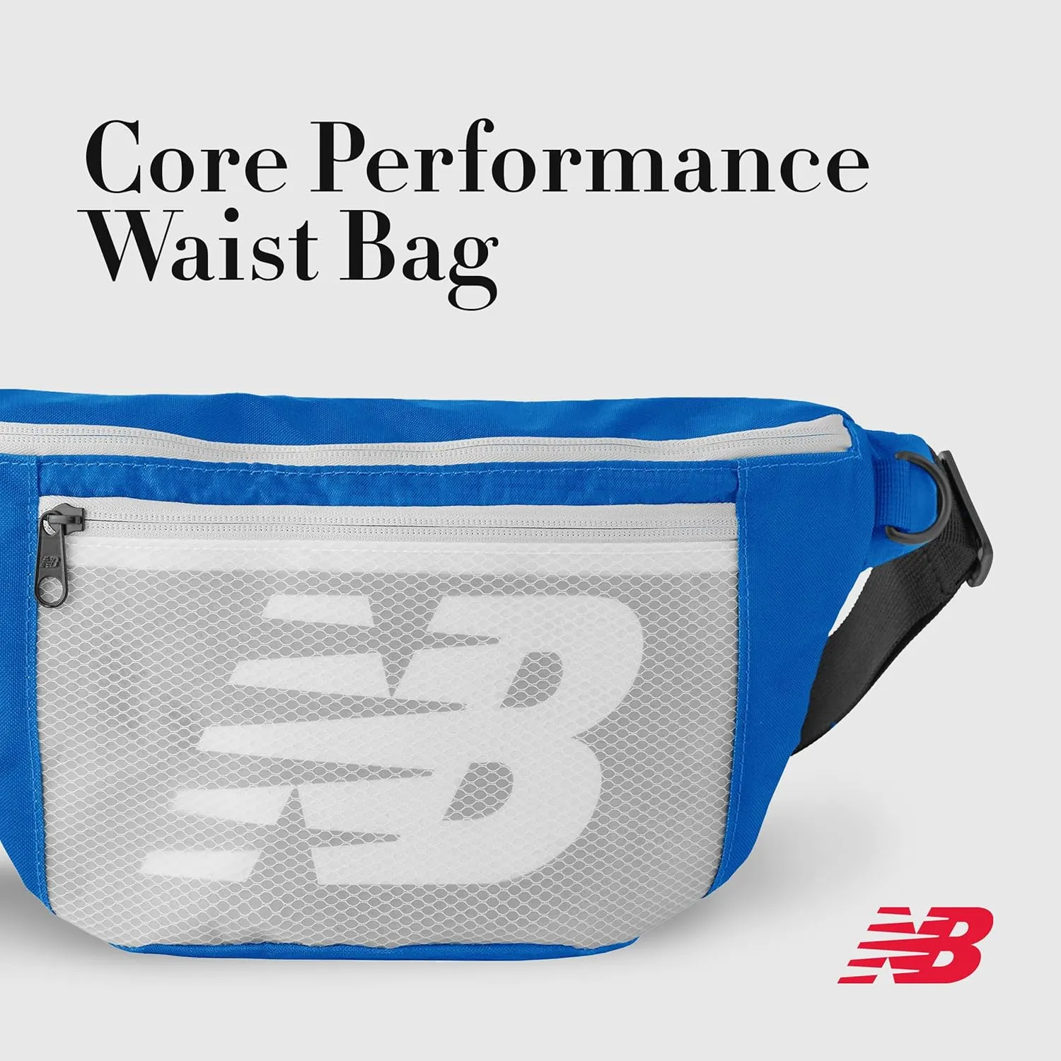 New Balance Fanny Pack, Core Performance Large Waist Bag for Men and Women
