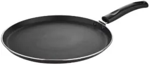 Non-Stick Aluminium Gas Stove & Induction Compatible Dosa Tawa 28 Cm, Marble Grey.