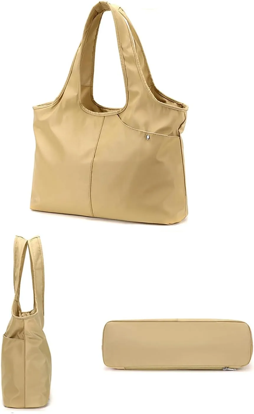Nylon Purses for Women Nylon Hobo Waterproof Multi-pockets Shoulder Bag for Yoga Sports Work Travel 2025