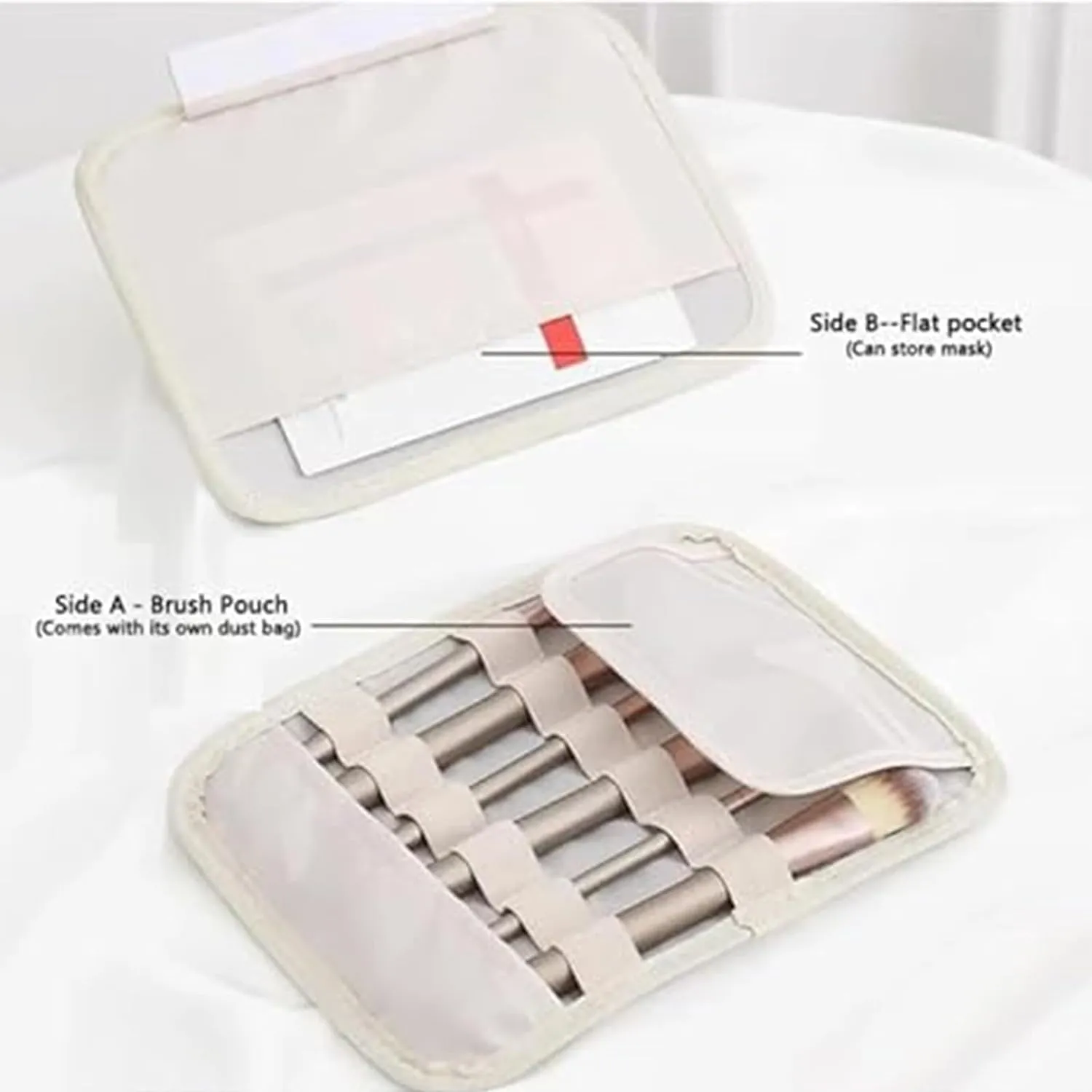 Obviousliy Multi-compartment Toiletry Cosmetics Bag, obviously makeup bags, women's pu leather waterproof, Large Capacity & Portable, Bathroom Travel, implements find dedicated dwellings (Pink)