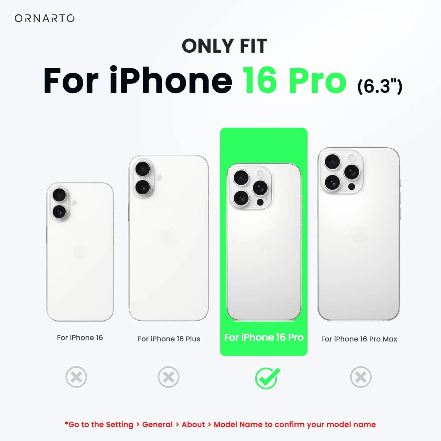 ORNARTO Compatible with iPhone 16 Pro Case 6.3", Slim Liquid Silicone 3 Layers Soft Gel Rubber Shockproof Protective Case with Anti-Scratch Microfiber Lining-Buttercream Yellow