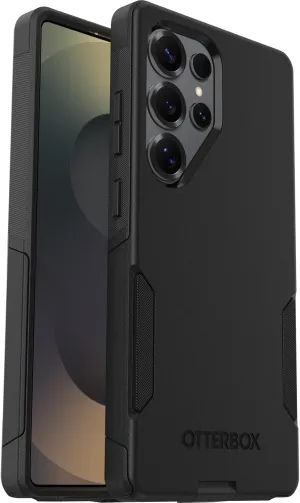 OtterBox Commuter Case for Samsung Galaxy S25 Ultra, Shockproof, Drop Proof, Rugged, Protective Case, 3X Tested to Military Standard, Black