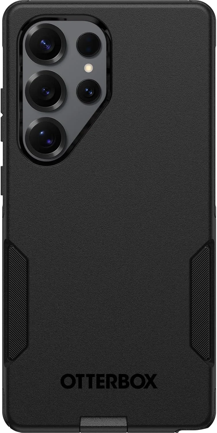 OtterBox Commuter Case for Samsung Galaxy S25 Ultra, Shockproof, Drop Proof, Rugged, Protective Case, 3X Tested to Military Standard, Black