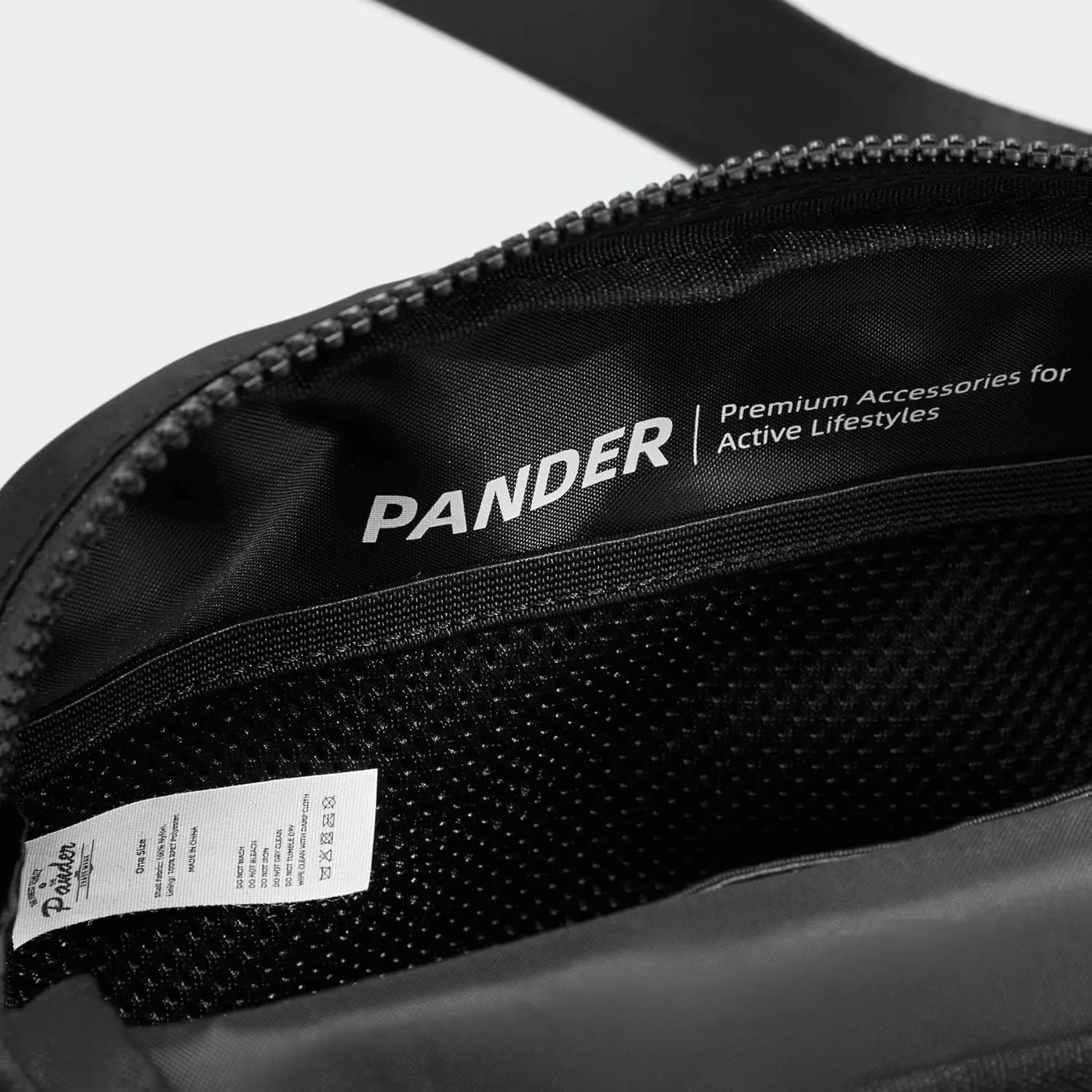 Pander Belt Bag Large 2L, Waterproof Everywhere Fanny Pack Purse for Women and Men with Adjustable Strap.