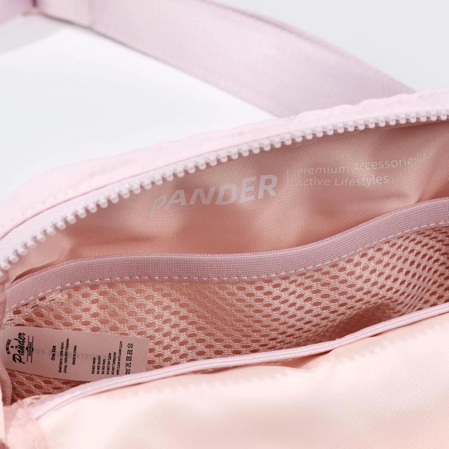 Pander Belt Bag Large 2L, Waterproof Everywhere Fanny Pack Purse for Women and Men with Adjustable Strap.