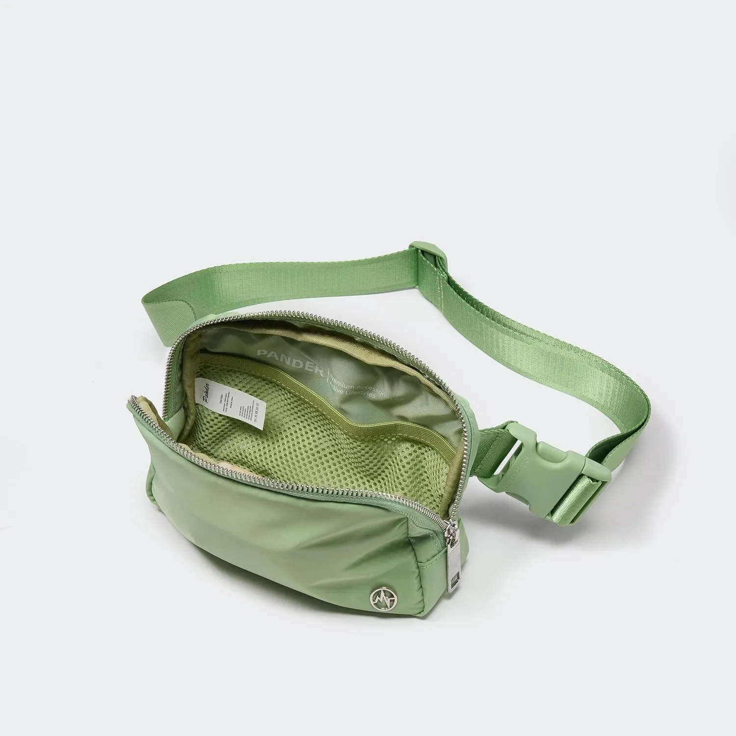 Pander Everywhere Belt Bag for Women, Fashion Waist Packs, Crossbody Bags with Adjustable Strap (Green Asparagus).