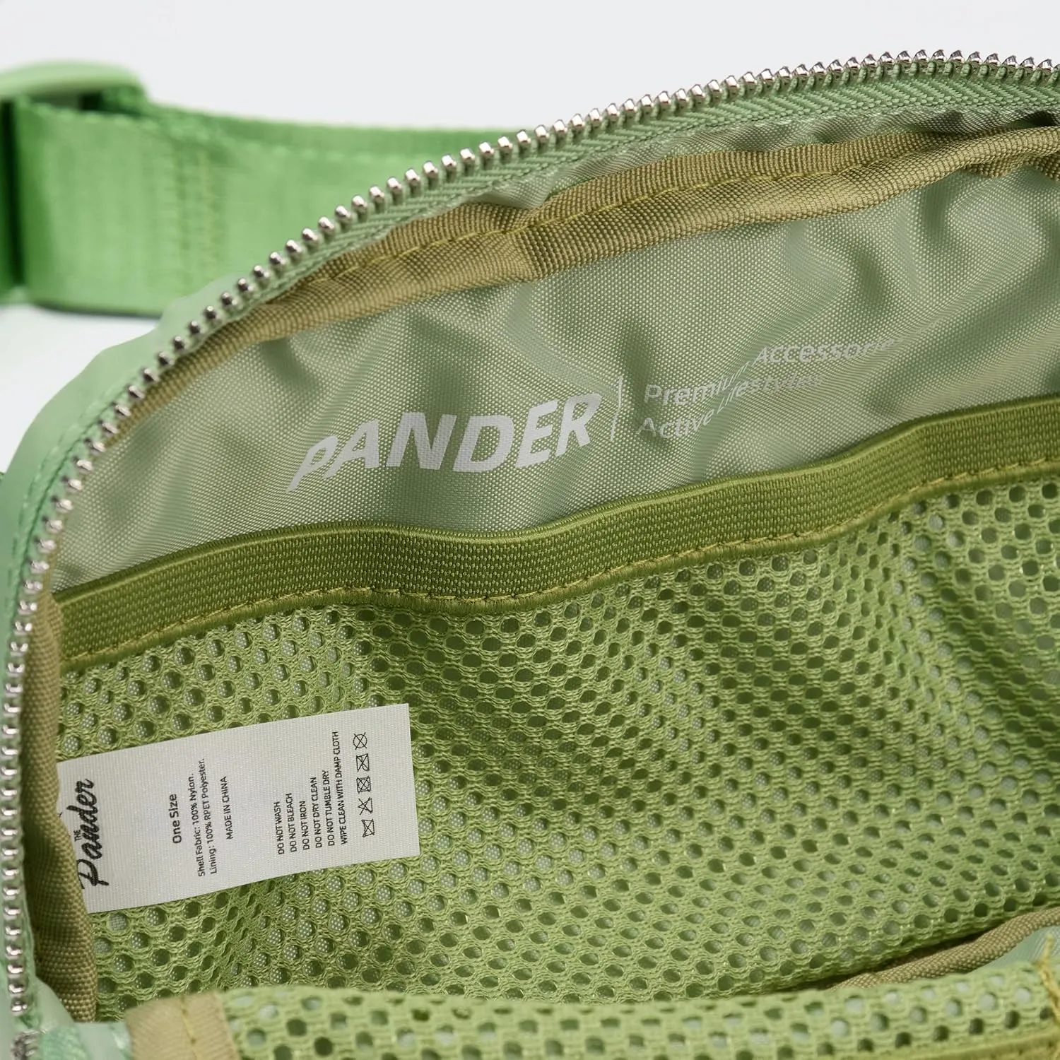 Pander Everywhere Belt Bag for Women, Fashion Waist Packs, Crossbody Bags with Adjustable Strap (Green Asparagus).