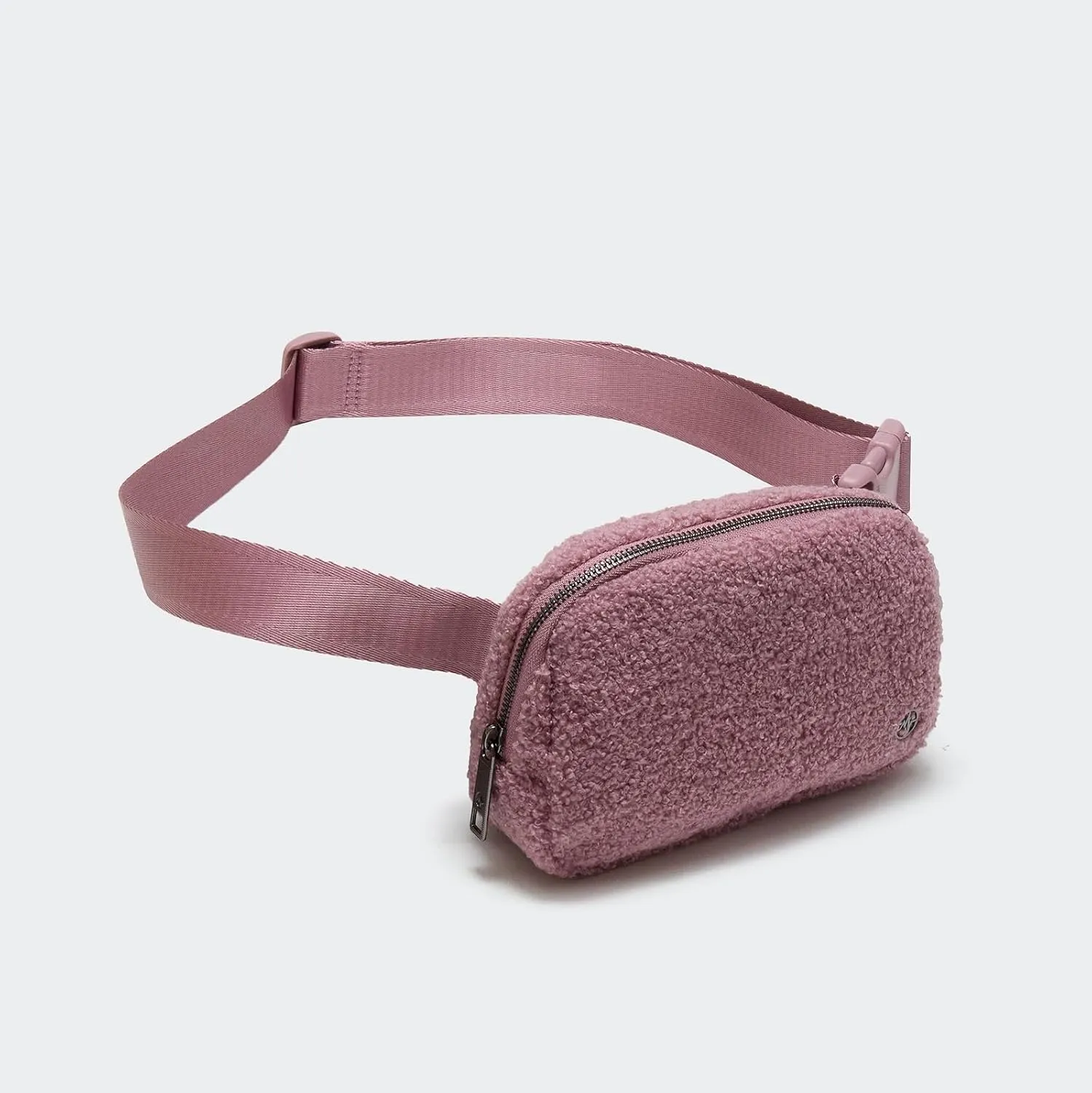 Pander Fanny pack Everywhere Fleece Belt Bag for Women and Men with Adjustable strap Belt, 1L. (Purple Lavender)
