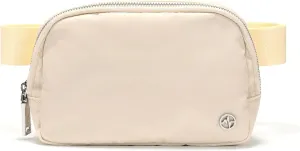 Pander Unisex Belt Bag Fanny Pack for Women with Adjustable Strap, Small Waist Pouch for Workout Running Traveling Hiking