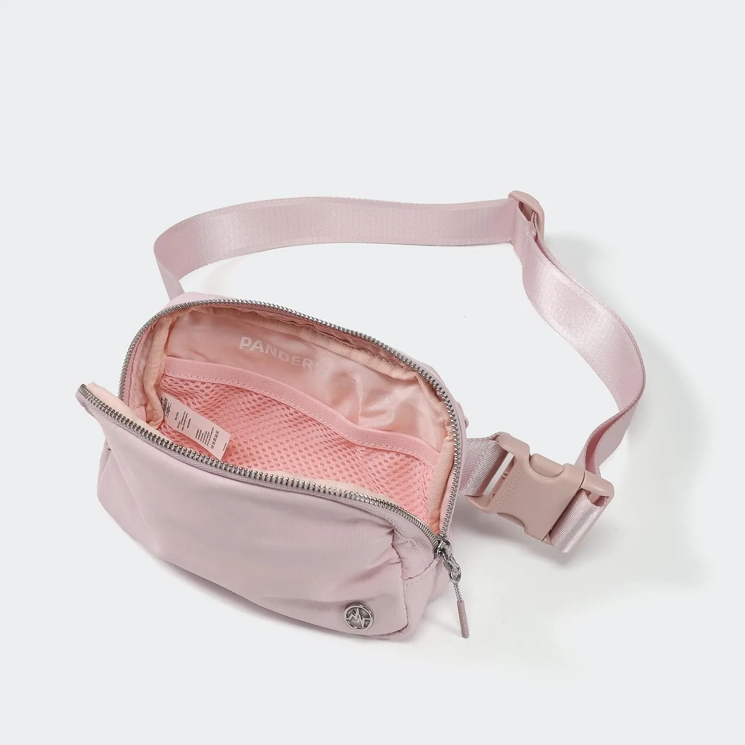 Pander Unisex Belt Bag Fanny Pack for Women with Adjustable Strap, Small Waist Pouch for Workout Running Traveling Hiking