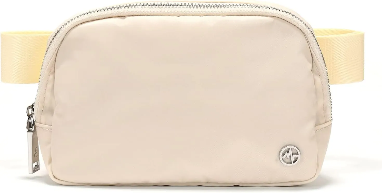 Pander Unisex Belt Bag Fanny Pack for Women with Adjustable Strap, Small Waist Pouch for Workout Running Traveling Hiking