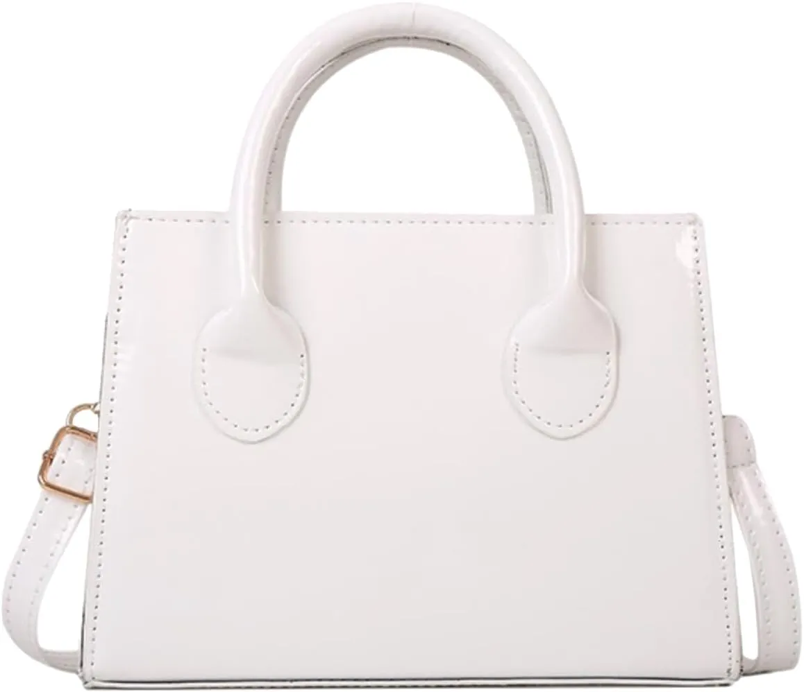 Patent Leather Handbag Shinny Clutch Purse Mini Shoulder Bag Evening Purse for Women