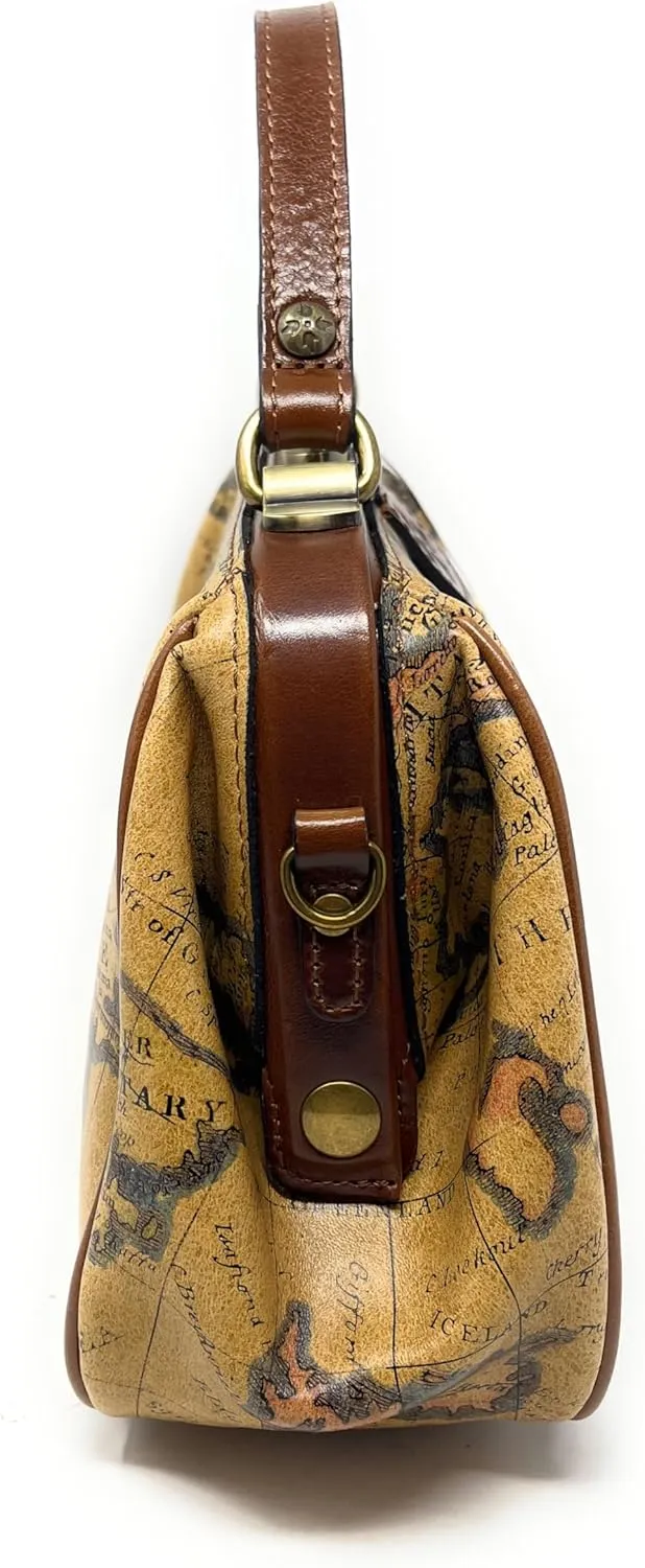 Patricia Nash Gracchi Satchel Leather Handbag Purse