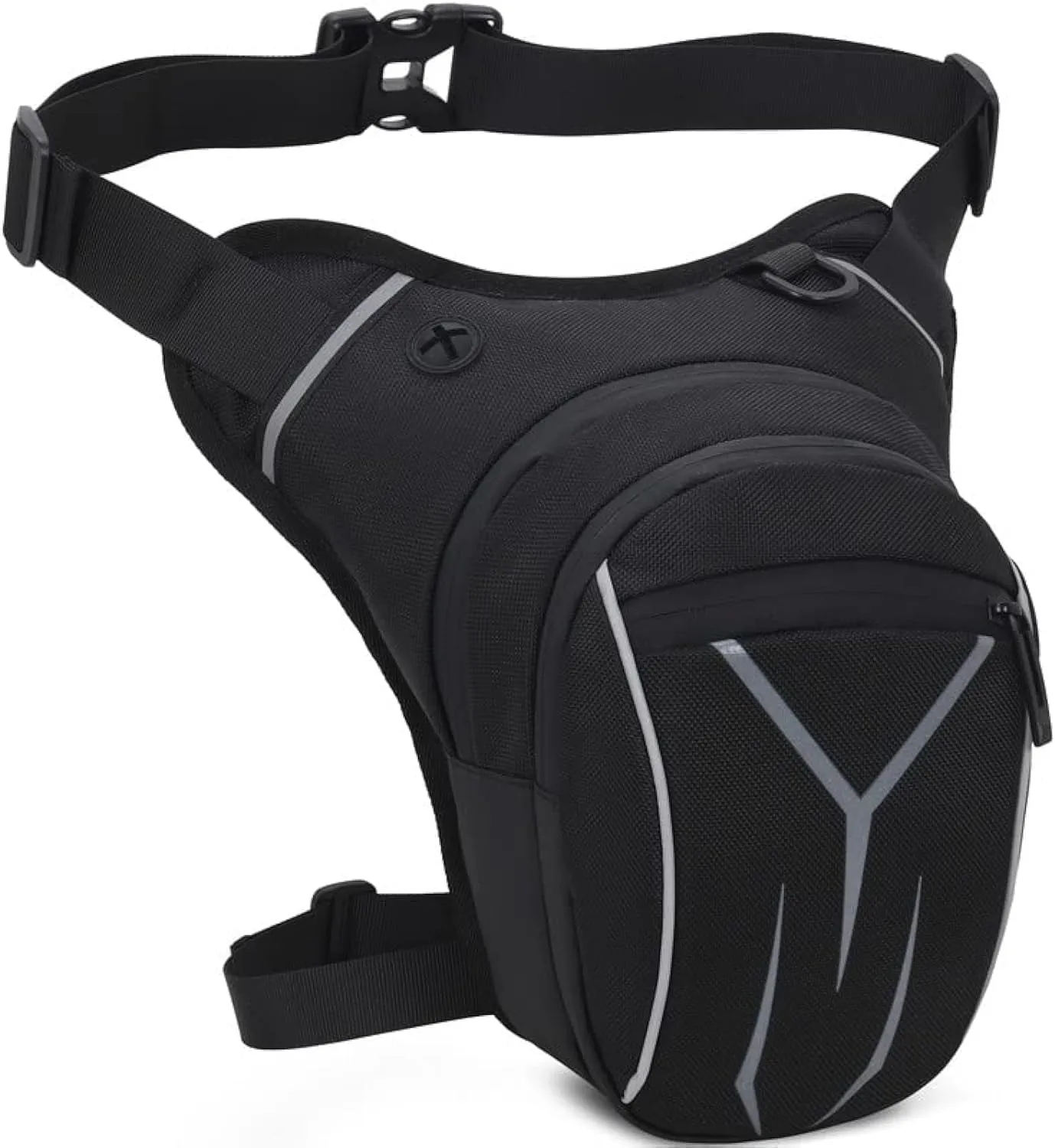 Peicees Drop Leg Bag for Men Women Tacical Waist Pouch Outdoor Thigh Bags Motorcycle Ride Crossbody Backpack Shoulder Fanny Pack Camping Hiking Cycling