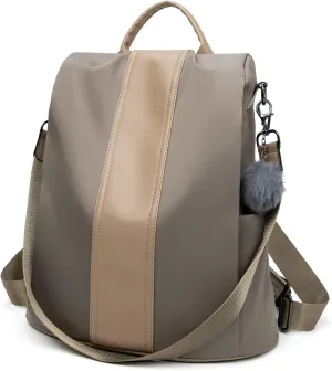 PINCNEL Women Backpack Purse Waterproof Nylon Anti-theft Rucksack Lightweight Shoulder Bag