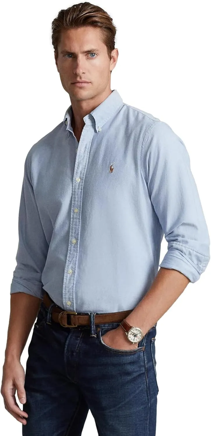 Polo Ralph Lauren Men's Classic Long Sleeve Oxford Shirt
