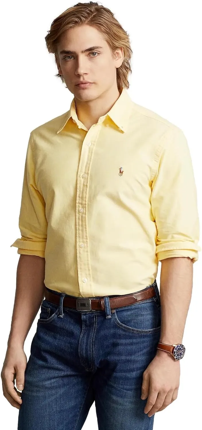 Polo Ralph Lauren Men's Classic Long Sleeve Oxford Shirt