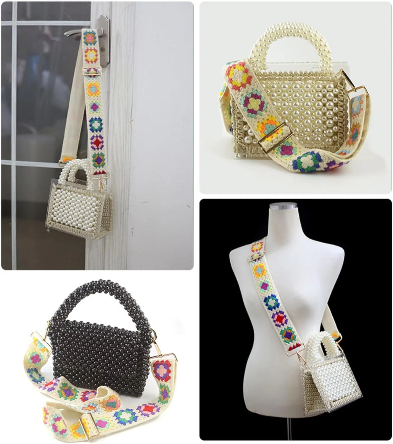 Purse Strap Replacement Crossbody Handbag Wide Shoulder Strap Adjustable