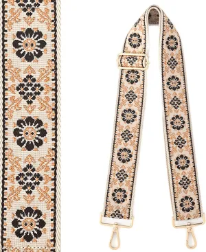 Purse Strap Wide Replacement Crossbody Strap Handbag Guitar Strap Purse Shoulder Strap Adjustable