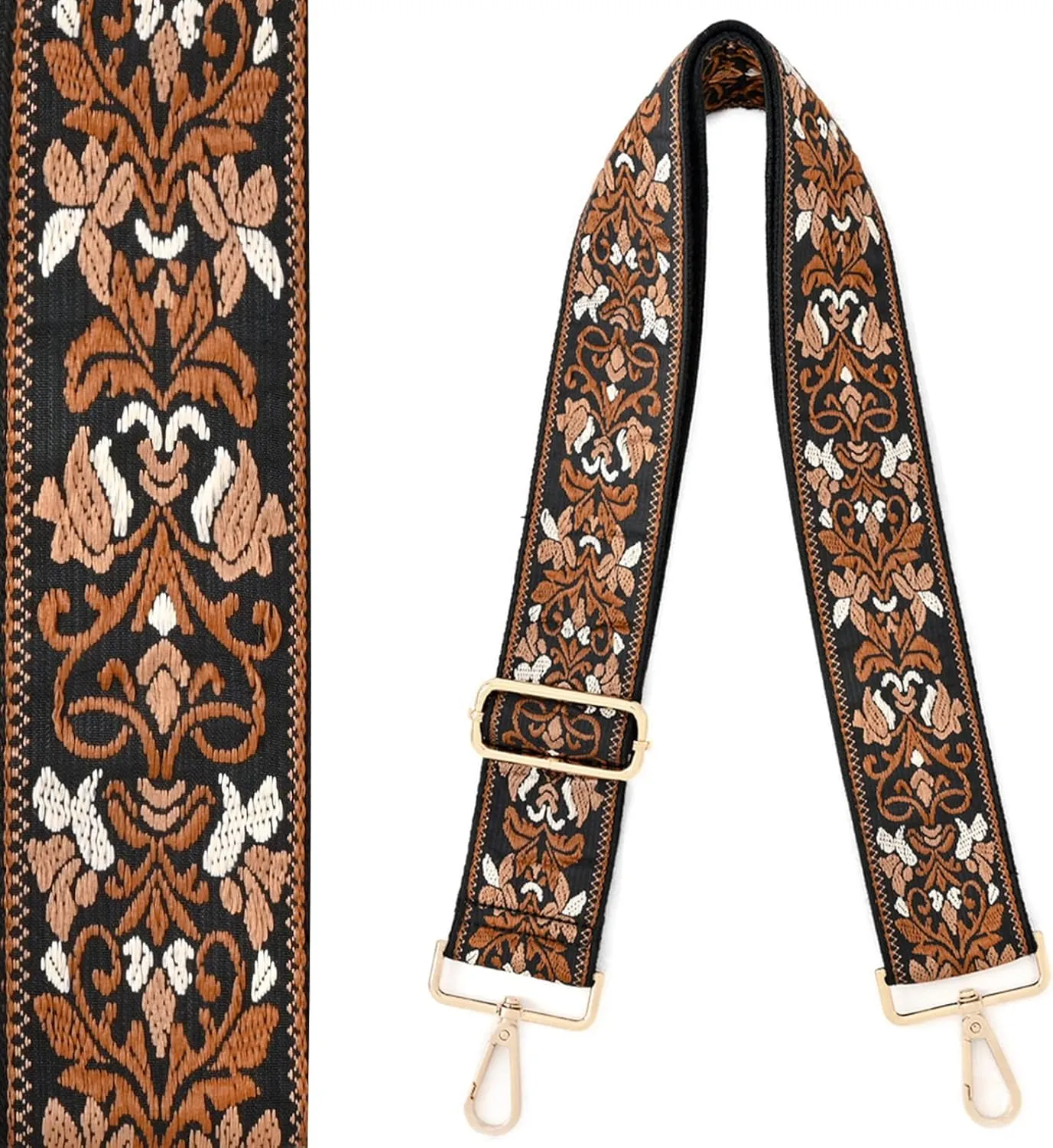 Purse Strap Wide Replacement Crossbody Strap Handbag Guitar Strap Purse Shoulder Strap Adjustable